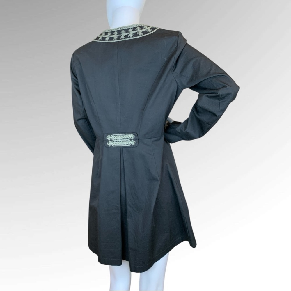 CAbi Charcoal Gray Turkish Delight Military Coat - Picture 6 of 12